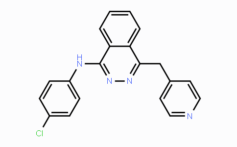 CAS No. 212141-54-3, N-(4-Chlorophenyl)-4-(pyridin-4-yLmethyl)phthalazin-1-amine