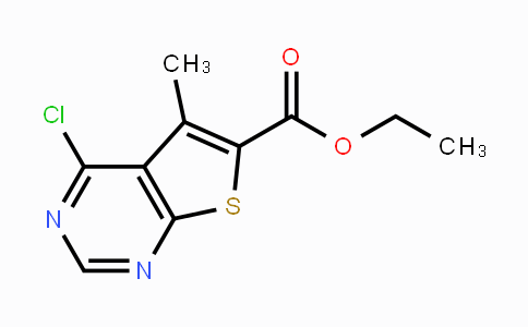 CAS No. 101667-98-5, Ethyl 4-chloro-5-methylthieno-[2,3-d]pyrimidine-6-carboxylate