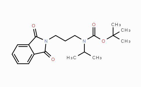 CAS No. 1395492-52-0, tert-Butyl 3-(1,3-dioxoisoindolin-2-yl)propyl(isopropyl)carbamate