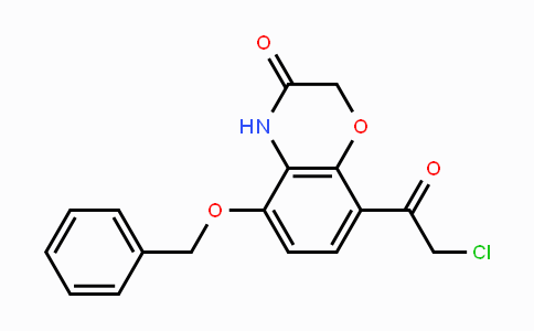 CAS No. 1035229-33-4, 5-(Benzyloxy)-8-(2-chloroacetyl)-2H-benzo[b][1,4]oxazin-3(4H)-one
