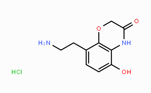 CAS No. 1035229-35-6, 8-(2-Aminoethyl)-5-hydroxy-2H-benzo[b]-[1,4]oxazin-3(4H)-one hydrochloride