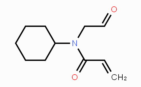 CAS No. 1035229-42-5, N-Cyclohexyl-N-(2-oxoethyl)acrylamide