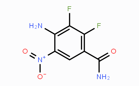 CAS No. 917980-11-1, 4-Amino-2,3-difluoro-5-nitrobenzamide