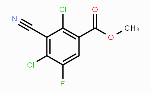 CAS No. 220035-64-3, Methyl 2,4-dichloro-3-cyano-5-fluorobenzoate