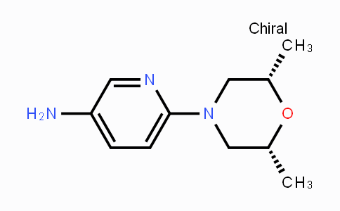 CAS No. 956699-06-2, 6-((2S,6R)-2,6-Dimethylmorpholino)pyridin-3-amine