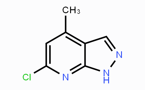 CAS No. 1422057-41-7, 4-Methyl-6-chloro-1H-pyrazolo[3,4-b]pyridine
