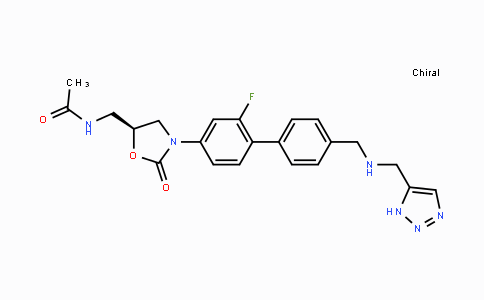 869884-78-6 | N-[[(5S)-3-[2-Fluoro-4'-[[(1H-1,2,3-triazol-5-yLmethyl)amino]methyl][1,1'-biphenyl]-4-yl]-2-oxo-5-oxazolidinyl]methyl]acetamide