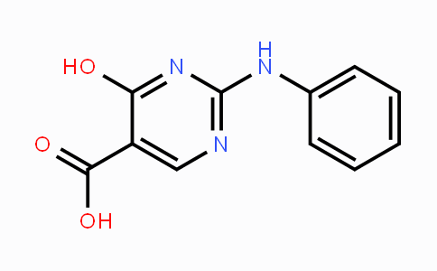 CAS No. 124769-60-4, 4-Hydroxy-2-(phenylamino)pyrimidine-5-carboxylic acid