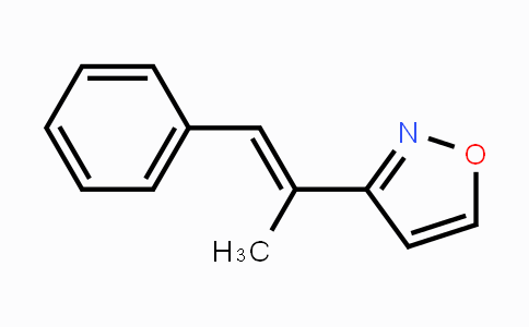 CAS No. 95843-18-8, 3-(1-Phenylprop-1-en-2-yl)isoxazole