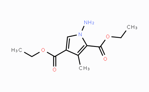 CAS No. 427878-69-1, Diethyl 1-amino-3-methyl-1H-pyrrole-2,4-dicarboxylate