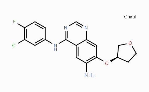 CAS No. 402855-03-2, (R)-N4-(3-Chloro-4-fluorophenyl)-7-(tetrahydrofuran-3-yloxy)quinazoline-4,6-diamine