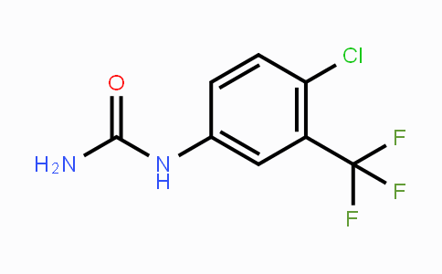 CAS No. 343247-69-8, 1-(4-Chloro-3-(trifluoromethyl)phenyl)urea