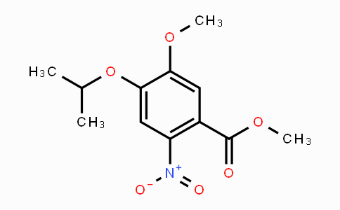CAS No. 948553-02-4, Methyl 4-isopropoxy-5-methoxy-2-nitrobenzoate