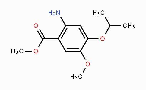 CAS No. 50413-53-1, Methyl 2-amino-4-isopropoxy-5-methoxybenzoate
