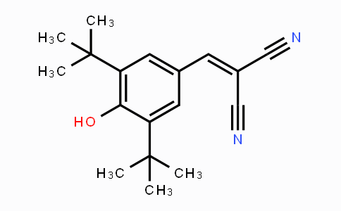 CAS No. 10537-47-0, 2-(3,5-Di-tert-butyl-4-hydroxybenzylidene)malononitrile