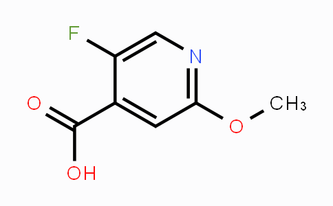CAS No. 884495-30-1, 5-Fluoro-2-methoxyisonicotinic acid