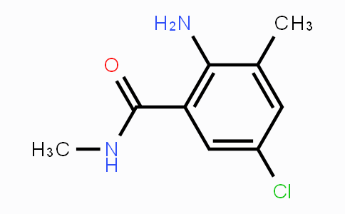 CAS No. 890707-28-5, 2-Amino-5-chloro-N,3-dimethylbenzamide