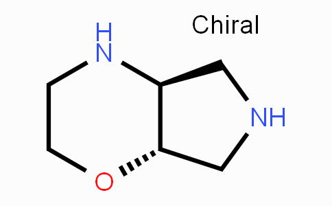 CAS No. 209401-69-4, (4AS,7aS)-octahydropyrrolo[3,4-b][1,4]oxazine