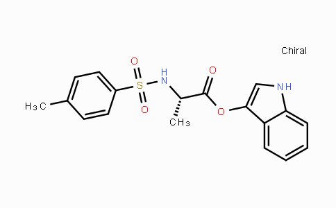 CAS No. 75062-54-3, (S)-1H-Indol-3-yl 2-(4-methylphenylsulfonamido)-propanoate