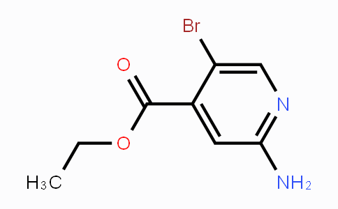 CAS No. 1214374-01-2, 2-Amino-5-bromo-4-pyridinecarboxylic acid ethyl ester