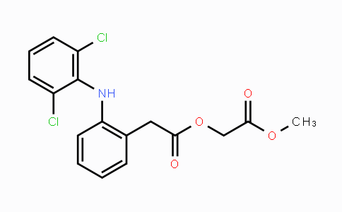 CAS No. 139272-66-5, 2-Methoxy-2-oxoethyl 2-(2-(2,6-dichlorophenylamino)-phenyl)acetate