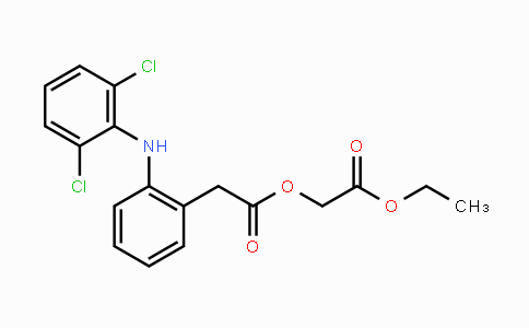 CAS No. 139272-67-6, 2-Ethoxy-2-oxoethyl 2-(2-(2,6-dichlorophenylamino)-phenyl)acetate