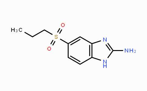 CAS No. 80983-34-2, 5-(Propylsulfonyl)-1H-benzo[d]imidazol-2-amine