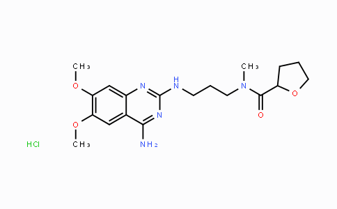 DY110976 | 72104-34-8 | N-(3-(4-Amino-6,7-dimethoxyquinazolin-2-ylamino)propyl)-N-methyltetrahydrofuran-2-carboxamide hydrochloride