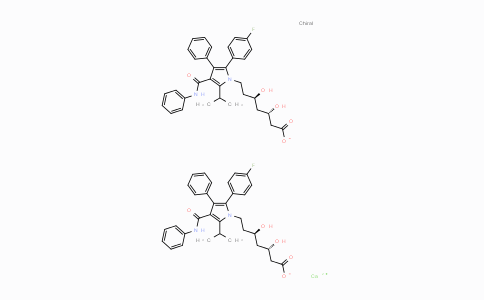 CAS No. 887196-25-0, Calcium (3S,5R)-7-(2-(4-fluorophenyl)-5-isopropyl-3-phenyl-4-(phenylcarbamoyl)-1H-pyrrol-1-yl)-3,5-dihydroxyheptanoate