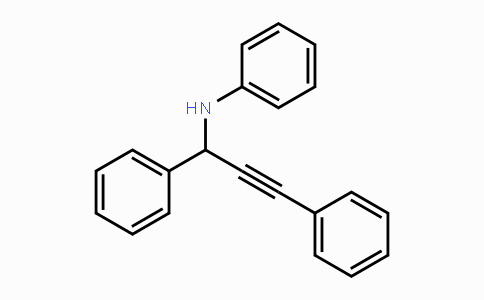 CAS No. 121404-36-2, N-(1,3-Diphenylprop-2-yn-1-yl)aniline
