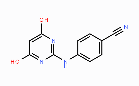 CAS No. 374067-80-8, 4-(4,6-Dihydroxypyrimidin-2-ylamino)benzonitrile