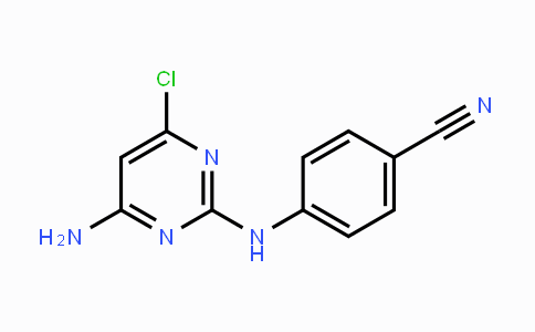 CAS No. 1398507-08-8, 4-(4-Amino-6-chloropyrimidin-2-ylamino)benzonitrile