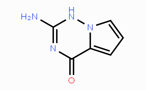 CAS No. 159326-75-7, 2-Aminopyrrolo[2,1-f][1,2,4]triazin-4(1H)-one