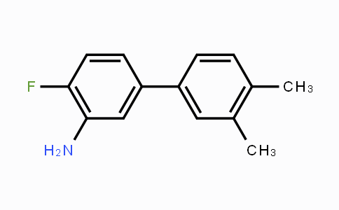 CAS No. 1225710-08-6, 4-Fluoro-3',4'-dimethylbiphenyl-3-amine