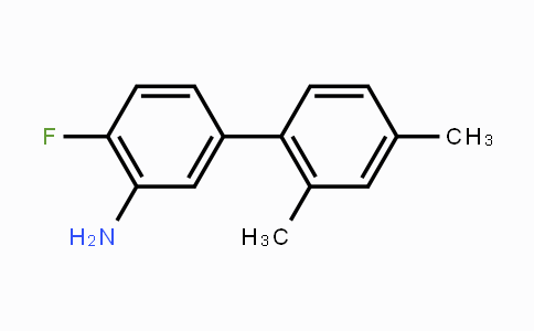 CAS No. 1226143-67-4, 4-Fluoro-2',4'-dimethylbiphenyl-3-amine