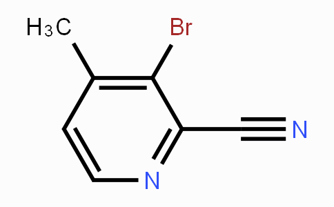 CAS No. 717843-45-3, 3-Bromo-4-methylpicolinonitrile