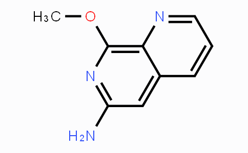CAS No. 55716-28-4, 8-Methoxy-1,7-naphthyridin-6-amine