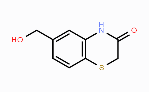 CAS No. 443955-31-5, 6-(Hydroxymethyl)-2h-benzo-[b][1,4]thiazin-3(4h)-one