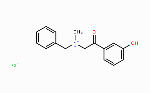 CAS No. 71786-67-9, N-Benzyl-2-(3-hydroxyphenyl)-N-methyl-2-oxoethanaminium chloride