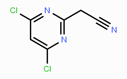 CAS No. 63155-43-1, 2-(4,6-Dichloropyrimidin-2-yl)acetonitrile