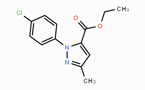 CAS No. 15943-83-6, Ethyl 1-(4-chlorophenyl)-3-methyl-1H-pyrazole-5-carboxylate