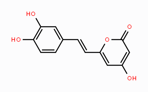 CAS No. 555-55-5, 6-[(E)-2-(3,4-Dihydroxyphenyl)vinyl]-4-hydroxy-2H-pyran-2-one