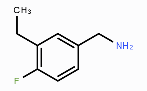CAS No. 869297-31-4, (3-Ethyl-4-fluorophenyl)methanamine