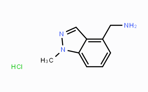 CAS No. 1334405-46-7, (1-Methyl-1H-indazol-4-yl)methanamine hydrochloride