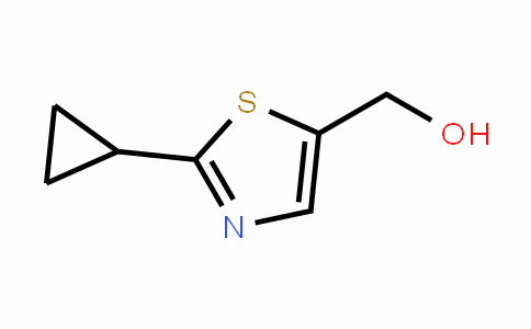 CAS No. 1267174-19-5, (2-Cyclopropylthiazol-5-yl)methanol