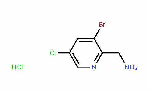 CAS No. 1257535-43-5, (3-Bromo-5-chloropyridin-2-yl)methanamine hydrochloride