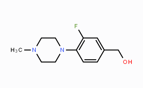 DY111181 | 1152513-19-3 | (3-Fluoro-4-(4-methylpiperazin-1-yl)phenyl)methanol