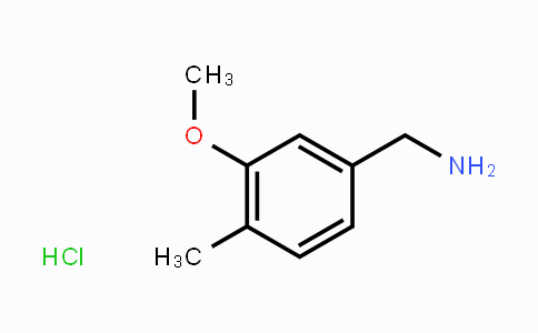 CAS No. 1190000-43-1, (3-Methoxy-4-methylphenyl)methanamine hydrochloride
