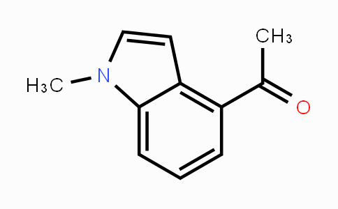CAS No. 120160-29-4, 1-(1-Methyl-1H-indol-4-yl)ethanone