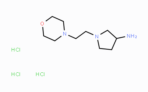 CAS No. 1337880-81-5, 1-(2-Morpholinoethyl)pyrrolidin-3-amine trihydrochloride